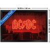 Trends International AC/DC - Power Up Neon Logo Framed Wall Poster Prints - 3 of 4