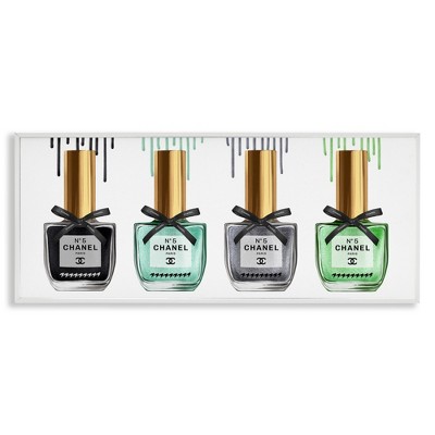 Stupell Industries Makeup Collection Nail Polish, 30" x 13"