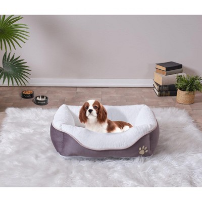 Gulches Lina Pet Bed, Anthracite Pet Bed , Medium Size 17'' x 23''