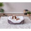 LOVMOR Anthracite Pet BedCat Beds for Indoor Cats, Washable Pet Bed for Puppy&Kitten w/ Anti-Slip Bottom - 2 of 4