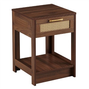 XINGHANZHENXUAN End Table with Drawer, Modern Nightstand, Side Table for Living Room, Bedroom - 1 of 4