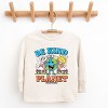 The Juniper Shop SmileyWorld Be Kind To Our Planet Rainbow Youth Long Sleeve Tee - 2 of 4