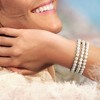 Ross-Simons 6.5-7.5mm Cultured Pearl 3-Row Bracelet in 18kt Gold Over Sterling Size 7 - 2 of 4