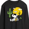 Men's - Peanuts - Snoopy and Woodstock Long Sleeve Graphic T-Shirt - 2 of 4