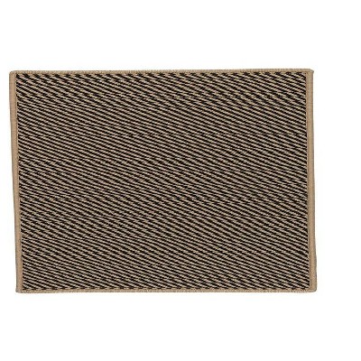 Colonial Mills Point Prim Braided Rug, Black 2'x3' , Rectangle Shape