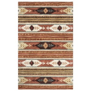 Rizzy Home Alora Decor Ryder Southwest Geometric Rug Rust - 1 of 4
