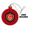 Saint Mary's College Secondary Logo Wood Christmas Tree Holiday Ornament - 2 of 4