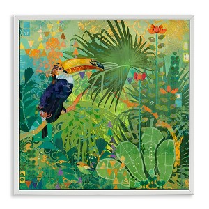 Stupell Industries Toucan Rainforest Nature, 24" x 24" - 1 of 4
