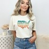 Simply Sage Market Women's Explore America Map Short Sleeve Garment Dyed Tee - 2 of 2