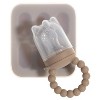 Silicone Baby Fruit Feeders with Freezer Tray for Batch Prep, Set of 2 – Safe & Convenient, Includes Extra Pouches & Travel Lids, Dishwasher Safe - 4 of 4
