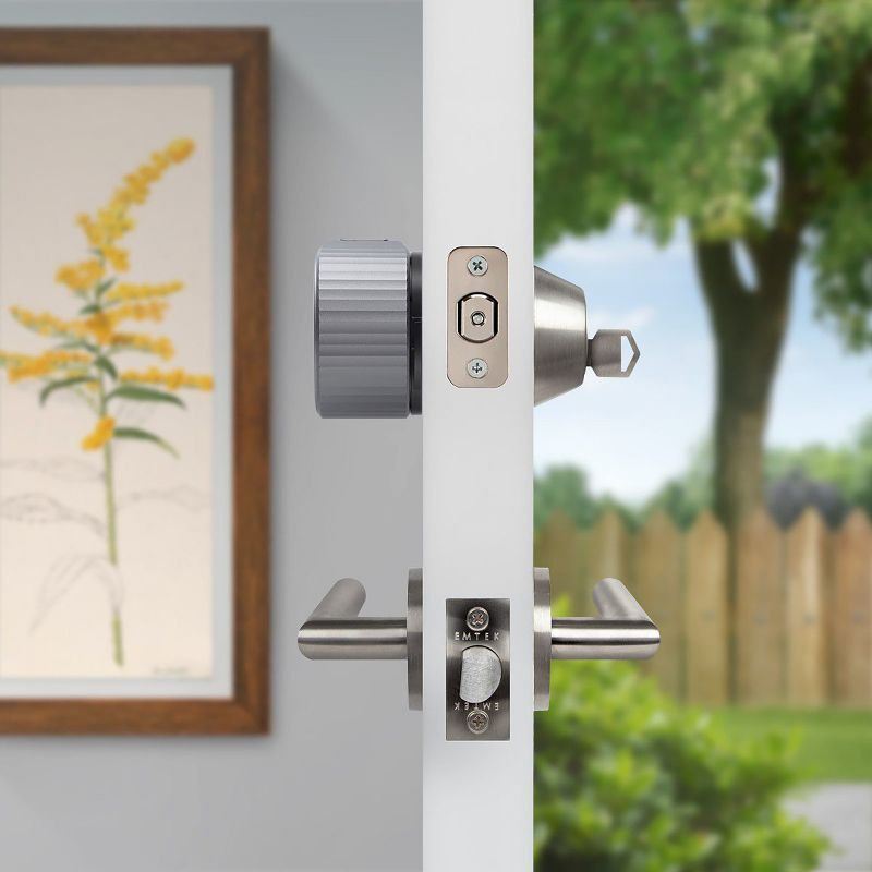 August AUG-SL05-M01-S01 Wi-Fi (4th Gen) Smart Lock - Fits Your Existing Deadbolt in Minutes, Silver, 4 of 9