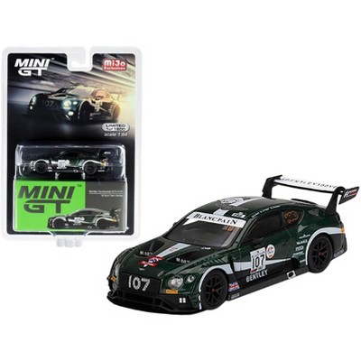 Bentley Continental GT3 RHD #107 "M-Sport Team Bentley" Total 24H of Spa (2019) LTD ED to 1800 Pcs 1/64 Diecast Model Car by TSM