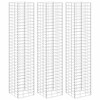 vidaXL Gabion Wall Gabion Retaining Wall Gabion Basket Cage Heavy Duty Metal - 11.8" x 11.8" x 59.1" (3 pcs) - 2 of 4
