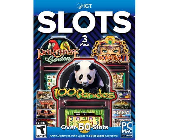 IGT Slots 3pk: 100 Pandas, Cleopatra and Paradise Garden - PC Games