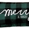 C&F Home 9" x 22" Merry Christmas Embroidered Throw Pillow - 3 of 4