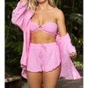 Women's Safari Bandeau Top - Blanco BY NATURE - 2 of 3