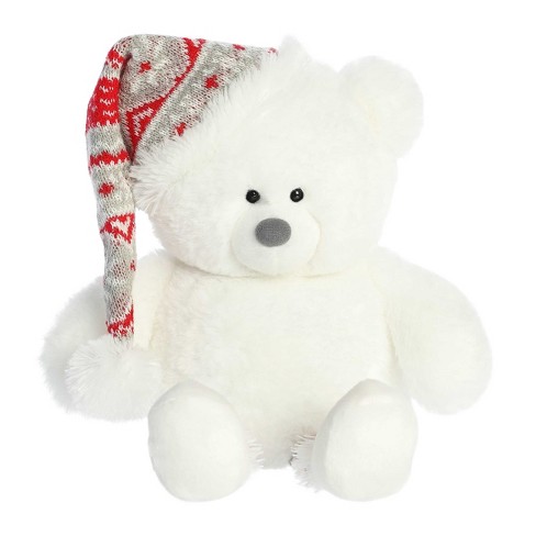 Small white best sale stuffed bear