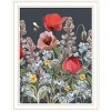 HomeRoots Summer Garden Buzz White Framed Print Wall Art - 4 of 4