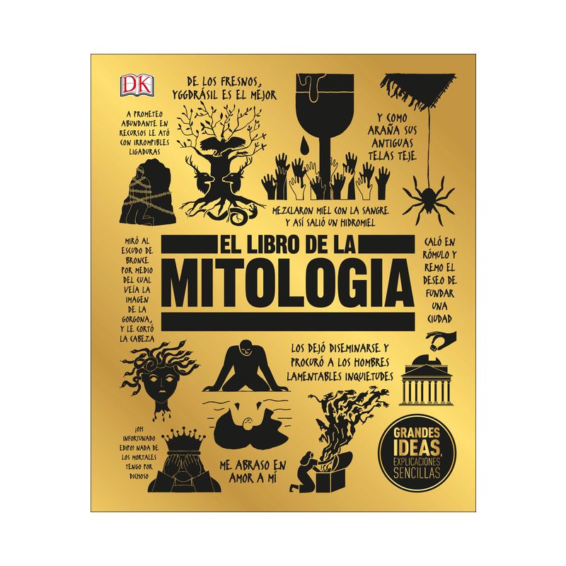 El Libro de la Mitología (the Mythology Book) - (DK Big Ideas) by  DK (Hardcover), 1 of 2