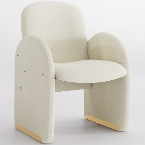 YOUNIKE Fabric Accent Chair for Living Room Modern Upholstered Reading Chair Comfy Arm Chair Sofa Chair 24.8" W x 25.98" D x 34.25" H - 1 of 4