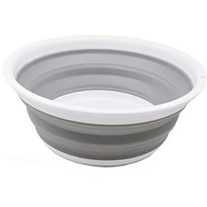 SAMMART 5.5L (1.45 Gallon) Collapsible Tub - Foldable Dish Tub - 1 of 4
