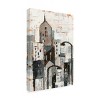 12" x 19" Ethan Harper 'Illuminated City I' Unframed Canvas Art - Trademark Fine Art: Modern Vertical Pittsburgh Themed Decor - 2 of 4