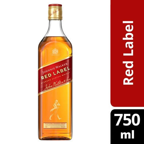Johnnie Walker Red Label Scotch Whiskey - 750ml Bottle - image 1 of 4