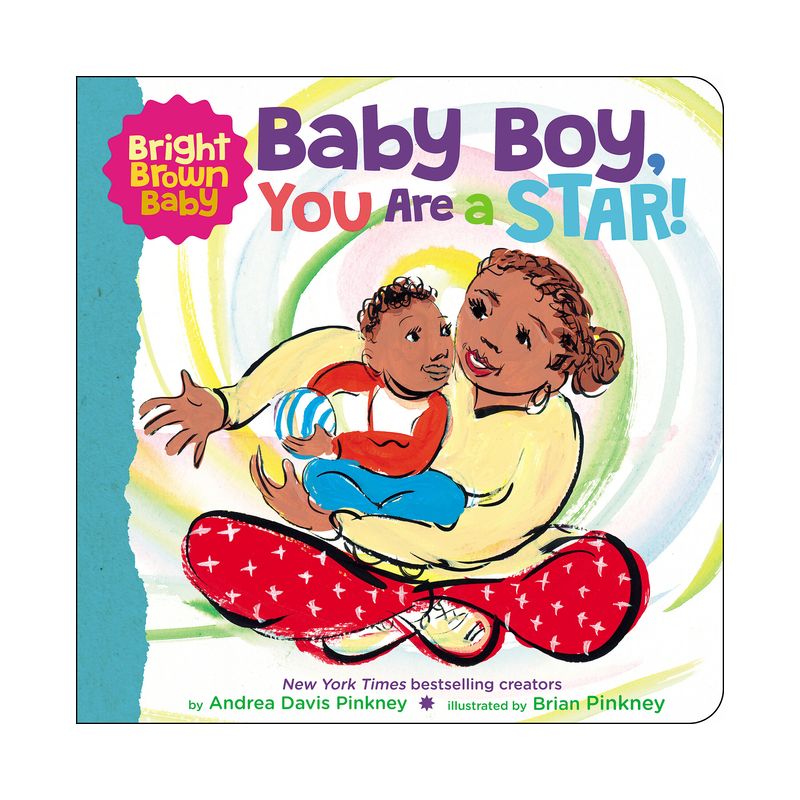 Baby Boy, You Are a Star! - (Bright Brown Baby) by  Andrea Pinkney (Board Book), 1 of 2