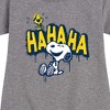 - Peanuts - Ha Ha Graffiti Graphic Short Sleeve Fleece Dress - 2 of 4