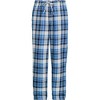 Lands' End Men's High Pile Fleece Lined Flannel Pajama Pants - 3 of 4
