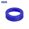 Unique Bargains Silicone Protective Water Bottle Bottom Boot for 70mm 4 Pcs - 3 of 4