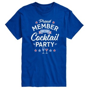 Men's - Instant Message - Cocktail Party Short Sleeve Graphic T-Shirt - 1 of 4