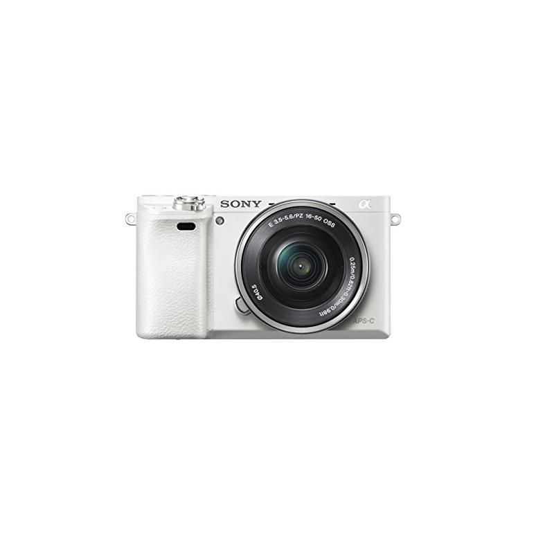Sony Alpha a6000 Mirrorless Digital Camera - White with 16-50mm Lens, 2 of 5
