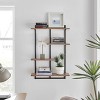 34.5" x 23.6" Rhodes 4 Tier Modern Floating Windowsill Wall Shelf Unit - Danya B. - image 2 of 4