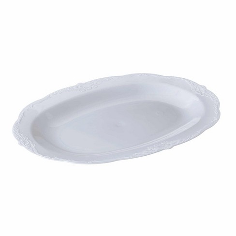 Plastic party serving clearance dishes