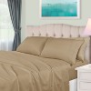 Luxury Egyptian Cotton 650 Thread Count Solid Deep Pocket Sheet Set by Blue Nile Mills - 2 of 4