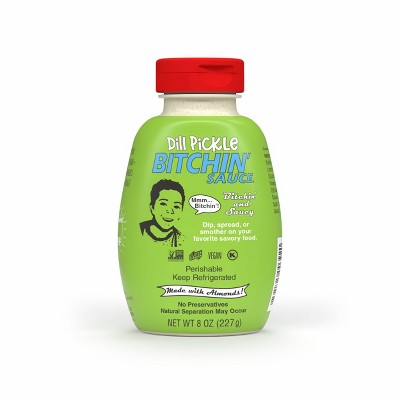 Bitchin' Sauce Dill Pickle Squeeze Bottle - 8oz