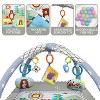 BabyBond 8-in-1 Baby Gym Play Mat, Tummy Time Mat with 5 Sensory Toys, Ball Pit for Stage-Based Motor Skills & Sensory Development - 4 of 4