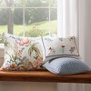Maileen Stripe Textured Blue Pillow 18x18 - Levtex Home - 2 of 4