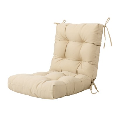 ARTPLAN Outdoor Cushions Seat Back Chair Cushions Wicker Tufted Pillow for Patio Outdoor Furniture