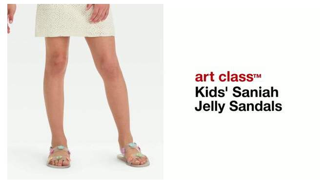 Kids' Saniah Jelly Sandals - art class™, 2 of 9, play video
