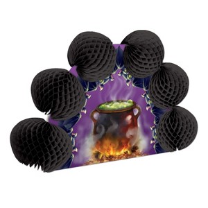 Beistle Cauldron & Bats Pop-Over Centerpiece, 10", (4/Pkg) Multicolored - 1 of 1
