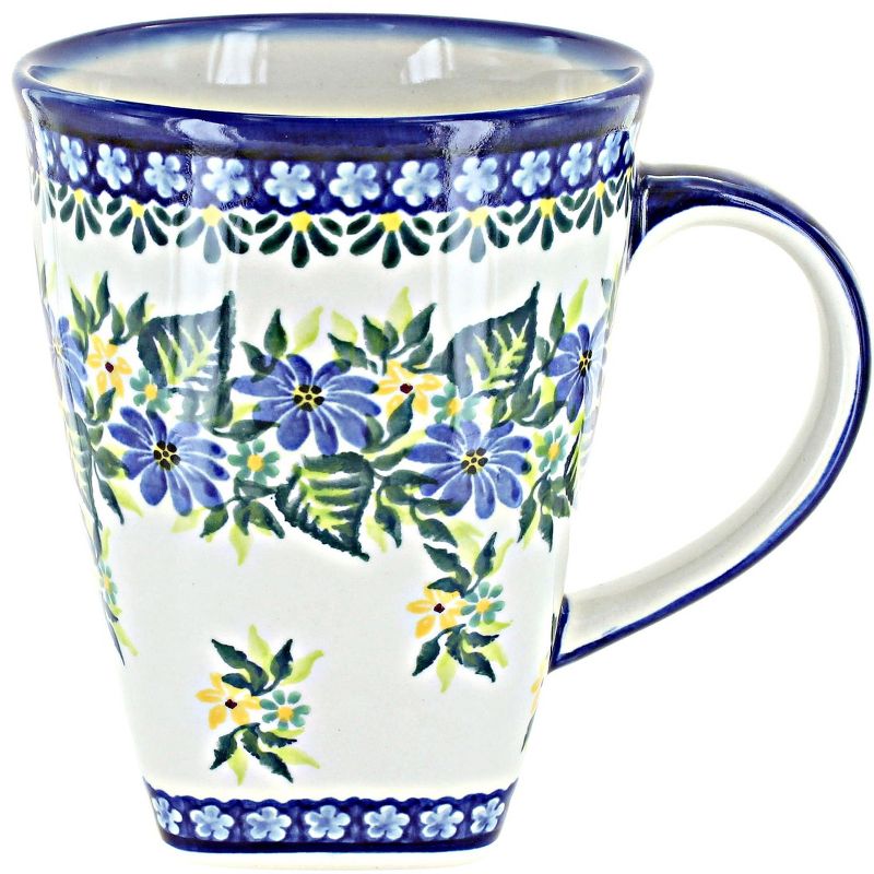Blue Rose Polish Pottery 316 Kalich Large Mug, 1 of 2