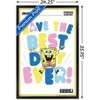 Trends International Nickelodeon Spongebob - Choose Happy Framed Wall Poster Prints - 3 of 4