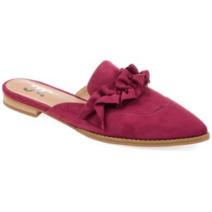 Journee Collection Womens Kessie Slip On Pointed Toe Mules Flats - 1 of 4