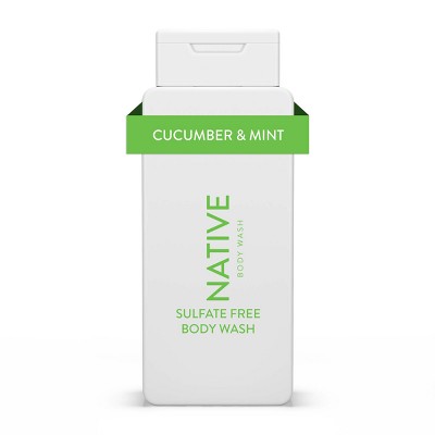 Native Body Wash - Cucumber &#38; Mint - Sulfate Free - 18 fl oz_3