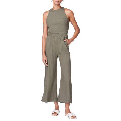 Women's Linen Racer Jumpsuit - Monrow L : Target