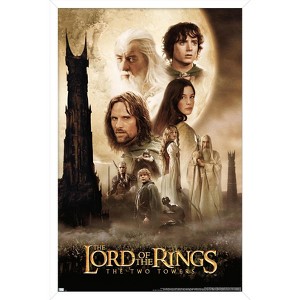 Trends International The Lord of the Rings: The Two Towers - One Sheet Framed Wall Poster Prints - 1 of 4