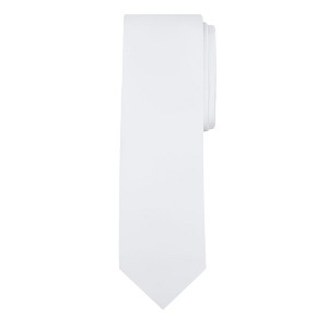 Jacob Alexander Men's Solid Color Neck Tie - 1 of 4