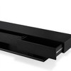 50" Rectangular TV Stand with Ball-Bearing Glide Drawers and Open Media Shelf for Living Room - 3 of 4